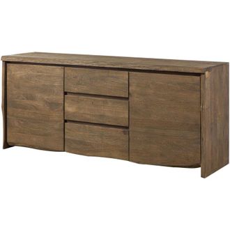 Massivmoebel24 PURE MANGO 115 Credenza in legno di mango - oliato - sabbiato / marrone 185xx48x80