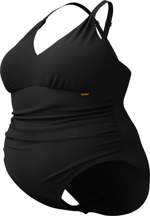 Speedo Dames Speedo Shaping V-Neck 1 Piece Zwempak in Zwart
