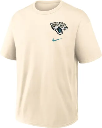 Nike Jacksonville Jaguars Rivalries Collection Max90 Nike Mens NFL Long-Sleeve T-Shirt in Brown | 04T615A9N-2JW