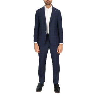 Scotch & Soda Scotch & Soda Mens Navy Suit