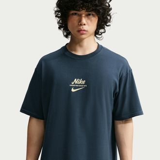 Nike Mens Nike Sportswear T-Shirt in Blue | IW3028-454