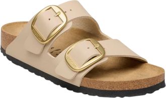 Birkenstock Arizona Big Buckle Birko-Flor Sandals in Sandcastle Women