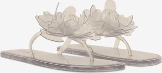 Farm Rio Flip-Flops aus TPU Flower Jelly Crystal