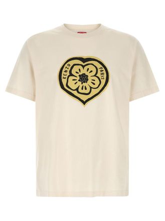 Kenzo Beige Boke Heart T-shirt