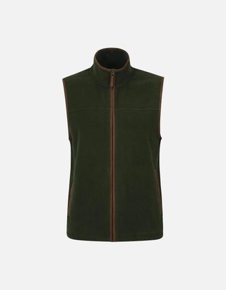 Mountain Warehouse Mens Mountain Warehouse Mens Rove Fleece Gilet - Green - Size: 40/Regular