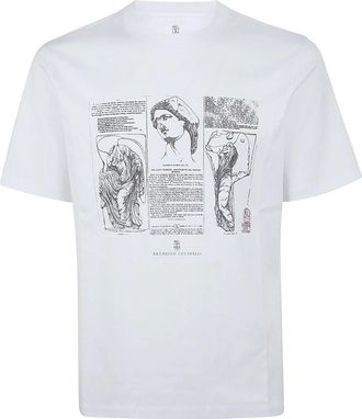 Brunello Cucinelli Uomo, Top, Bianco, XL, new