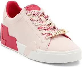 Karl Lagerfeld Melora Lace-Up Sneaker in Light Blush at Nordstrom Rack, Size 9.5