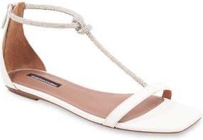 Bcbgmaxazria Kelli Ankle Strap Sandal in White at Nordstrom Rack, Size 6.5