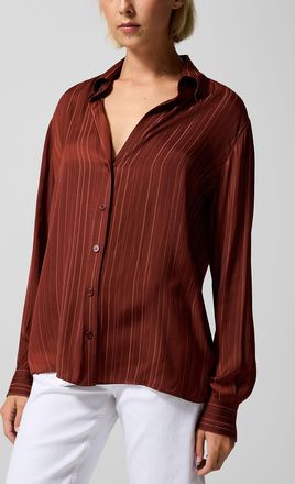 Vanessa Bruno Womens Druyat silky crepe blouse