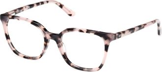 Guess Gu 50165 Optical Frame - unisex - Brillen - Roze - 49 MM - Accessoires