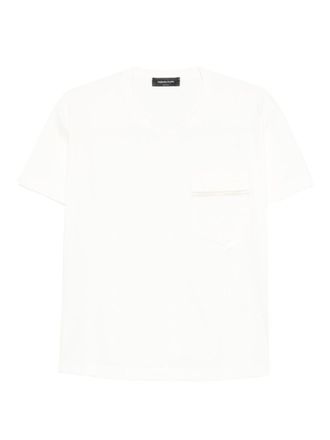 Fabiana Filippi White Round Neck T-Shirt