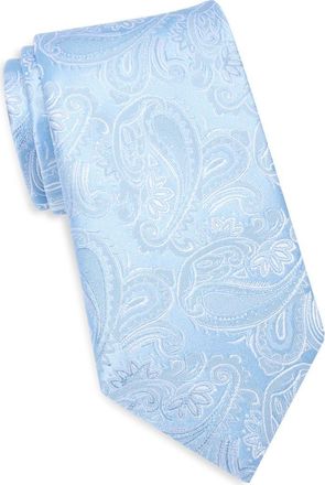 Bonobos Tonal Paisley Silk Tie in Lt Blue at Nordstrom Rack