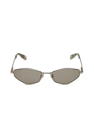 Furla Womens Sunglasses Light Gold-Green Metal