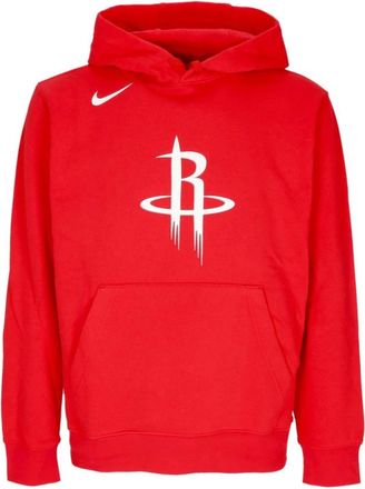 Nike NBA Club Hoodie Houroc - Heren - Sportshirts - Rood - S - Katoen - Fitness