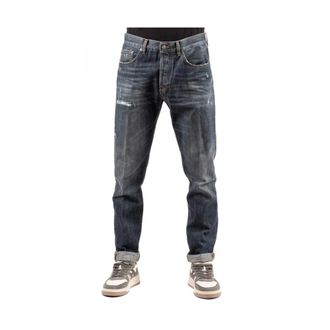 Dondup Jeans, Heren, Blauw, W28, Katoen, Icon 34 Inch Jeans