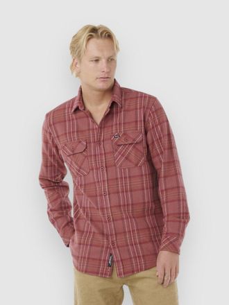 Rip Curl Griffin Flannel Hemd rot
