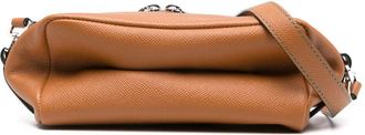 Valextra Origami kleine crossbodytas - Bruin