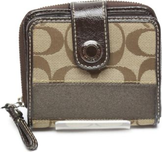 Coach Signature Line Wallet (Bi-Fold) (Pre-Owned)