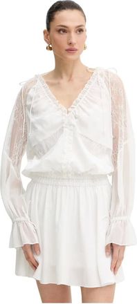 Pinko Mujer, Vestidos, Blanco, Talla: XS