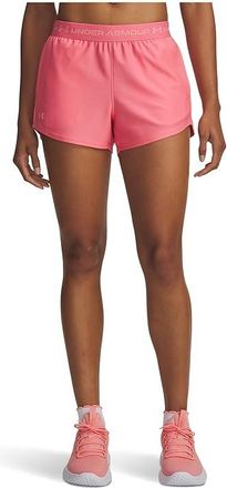 Under Armour Tech Play Up Shorts Womens Shorts Bittersweet Pink/Posh Pink : LG (US 12-14), Polyester