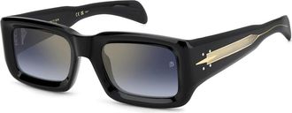 Eyewear by David Beckham Heren, Accessoires, Zwart, Maat: 52 MM