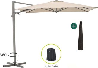 Shadowline Francisco zweefparasol 260x260cm