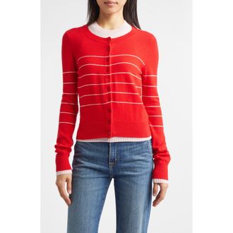 Derek Lam Vernon Wool & Cashmere Twinset in Rouge at Nordstrom Rack, Size X-Small