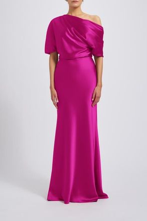 Amsale The Slouch Dress in Fuchsia at Nordstrom, Size 20