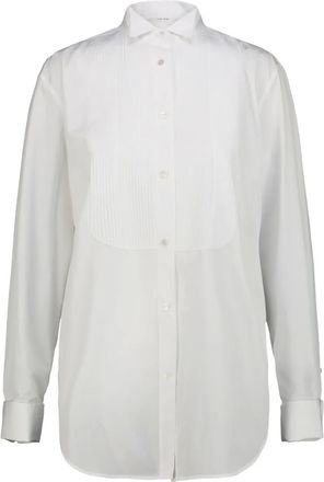 The Row Camicia Erelia plissettata - Bianco