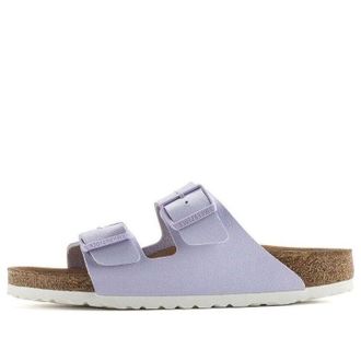 Birkenstock Arizona Vegan Birkibuc Lavender Fog 1022607