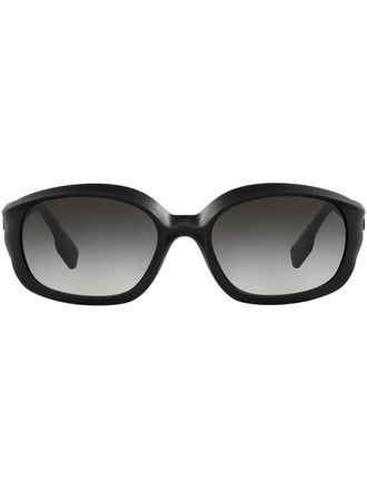 Burberry Sunglasses Milton sunglasses - men - Acetate - 56 - Black