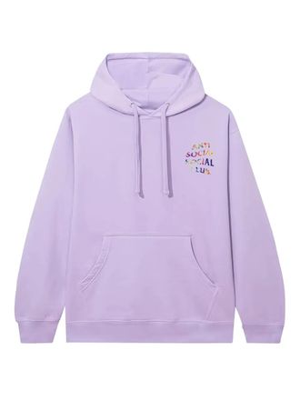 ANTI SOCIAL SOCIAL CLUB long-sleeve long-sleeve hoodie - Purple