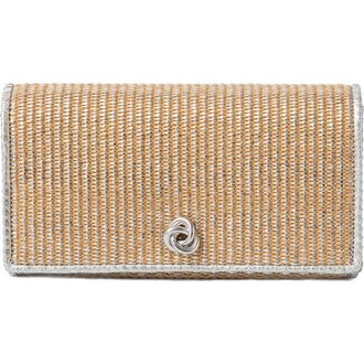 MICHELLE WILHITE The Olivia Clutch in Natural at Nordstrom