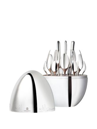 Christofle Set di 24 posate Mood Skyline New York (6 persone) - Argento