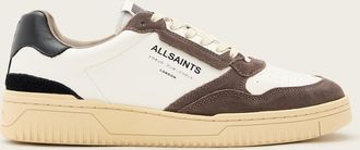 AllSaints Mens Cow Leather Regan Leather Low Top Trainers, Size: UK 11/US 12/EU 45