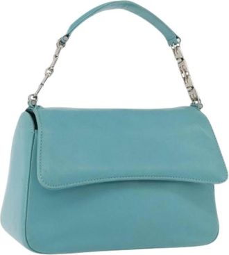 Bally Pre-owned Handbags, female, Blue, Size: ONE SIZE Pre-owned Hand Bag