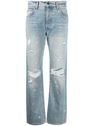 Amiri Jeans dritti - Blu