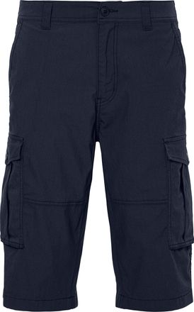 John Devin Cargobermudas JOHN DEVIN aus elastischer Baumwollmischung, Herren, Gr. 32, N-Gr, navy, Web, Obermaterial: 98% Baumwolle, 2% Elasthan, unifarben, beque