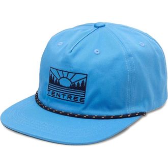 tentree Weekend Away Apex Hat in Blue Lagoon/midnight Blue at Nordstrom