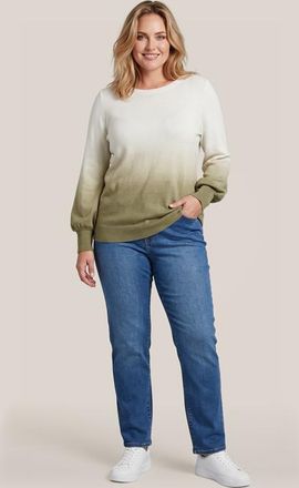 Mart Visser Corbyn Top Offwhite / Olijfgroen Maxi