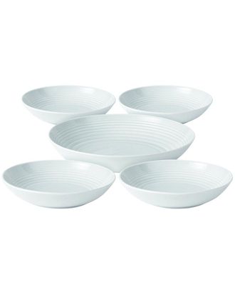Royal Doulton Exclusively For Gordon Ramsay Maze Pasta Bowls (Set Of 5) With $9 Credit