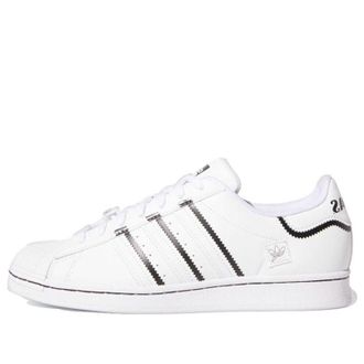 adidas Superstar Thin Stripes White Black GV7186