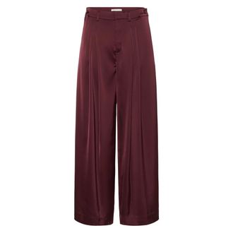 Gestuz Broeken, Dames, Rood, XS, Leer, Gzrue Mw Pants
