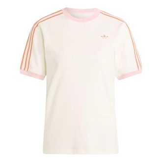 adidas (WMNS) adidas Summer Glow Advanced Three Stripes Tee Asia Sizing Off White KY8126
