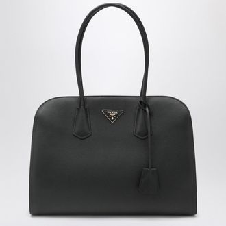 Prada Large shopping bag in black leather