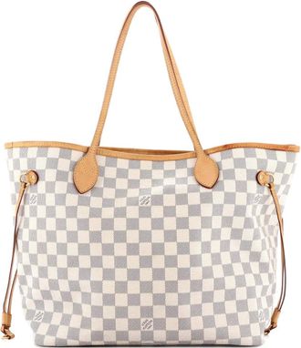 Louis Vuitton Neverfull Damier MM tote bag - Bianco