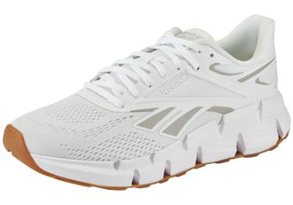 Reebok Laufschuh REEBOK ZIG DYNAMICA 6, Herren, Gr. 42,5, wei&szlig;, grau1, Synthetik, Textil, Schuhe Laufschuh