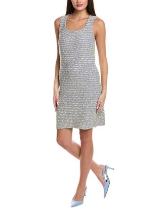 St. John Slub Tweed Dress