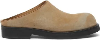 Maison Margiela Biker Washed Suede Mules