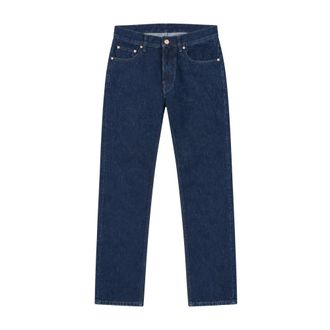 Aspesi Pantalones de Denim de Algod&oacute;n de Cintura Alta - Jeans - Hombre - Azul - W31